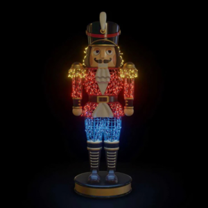 Nutcracker Soldier Light Sculpture